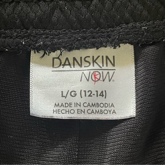 DANSKIN NOW SHORTS SIZE L BLACK - Picture 4 of 6
